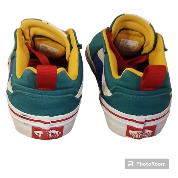 VANS Kids Filmore Trainer In Primary Colors Size 1.0 - Picture 7 of 9